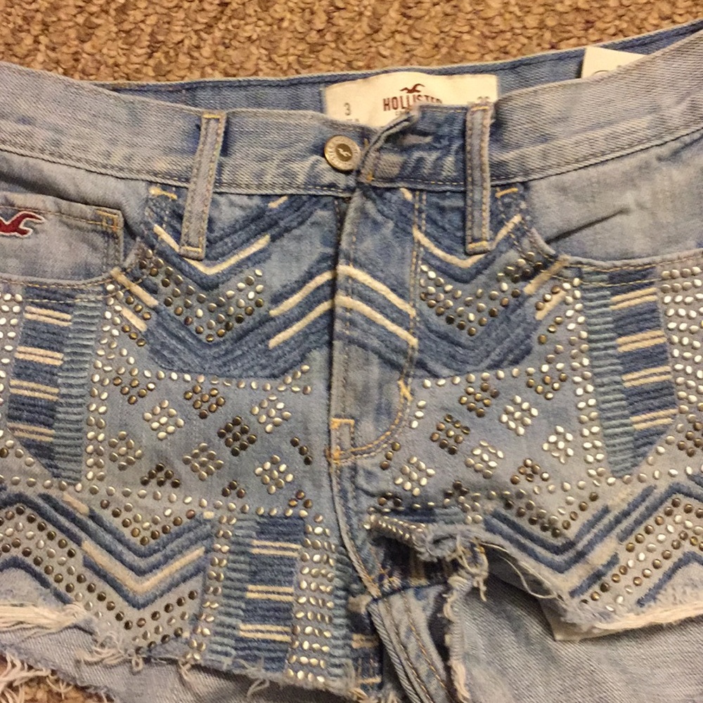 Hollister beaded shorts size 3